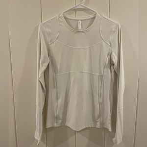Athleta Long Sleeve Workout Top Size Small